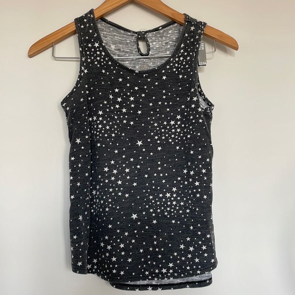 SO Black Star cutest tank relaxed Tank Sz 12